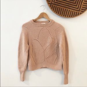 WILFRED Serment Sweater | XXS rosy tan
